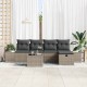 Sonata H Градински Софа Комплект 6 pcs Сив 55 х 62 х 69 см Полиратан