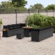 Sonata H Градински Софа Комплект 11 pcs Черно 80 x 80 x 71 cm