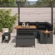 Sonata H Градински Софа Комплект 8 pcs Черно 100 x 100 x 71 cm
