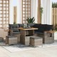 Sonata H Градински Софа Комплект с възглавница 8 pcs Сив 80 x 80 x 71 cm