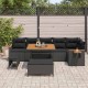 Sonata H Градински Софа Комплект 9 pcs Черно 100 x 100 x 71 cm