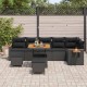 Sonata H Градински Софа Комплект 9 pcs Черно 80 x 80 x 71 cm