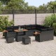 Sonata H Градински Софа Комплект 12 pcs Черно 90 x 55 x 71 cm