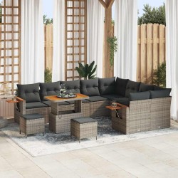 Sonata H Градински Софа Комплект 12 pcs Сив 90 x 55 x 71 cm - Canapele și bănci de grădină