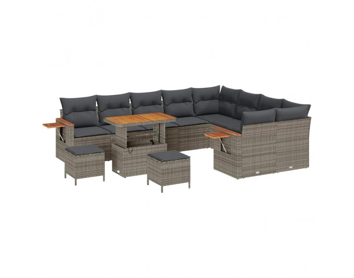 Sonata H Градински Софа Комплект 12 pcs Сив 90 x 55 x 71 cm