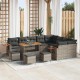Sonata H Градински Софа Комплект 13 pcs Сив 110 x 55 x 71 см