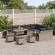 Sonata H Градински Софа Комплект 13 pcs Сив 110 x 55 x 71 см