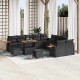 Sonata H Градински Софа Комплект 13 pcs Черно 90 x 55 x 71 cm