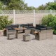 Sonata H Градински Софа Комплект 13 pcs Сив 90 x 55 x 71 cm