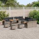 Sonata H Градински Софа Комплект 14 pcs Сив 110 x 55 x 71 см