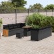 Sonata H Градински Софа Комплект 11 pcs Черно 90 x 55 x 71 cm