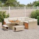 Sonata H Градински Софа Комплект с възглавница 12 pcs бежово и кремаво