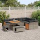 Sonata H Градински Софа Комплект 12 pcs Сив 100 x 100 x 71 cm