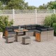 Sonata H Градински Софа Комплект 12 pcs Сив 90 x 55 x 71 cm