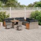 Sonata H Градински Софа Комплект 13 pcs Сив 80 x 80 x 71 cm