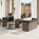 Sonata H Градински Софа Комплект с възглавница 8 pcs Сив 80 x 80 x 71 cm