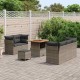 Sonata H Градински Софа Комплект с възглавница 8 pcs Сив 80 x 80 x 71 cm