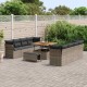 Sonata H Градински Софа Комплект 11 pcs Сив 100 x 100 x 71 cm