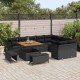 Sonata H Градински Софа Комплект 12 pcs Черно 100 x 100 x 71 cm