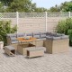 Sonata H Градински Софа Комплект 12 pcs бежово и светлосиво