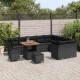 Sonata H Градински Софа Комплект 12 pcs Черно 80 x 80 x 71 cm