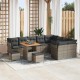 Sonata H Градински Софа Комплект 12 pcs Сив 80 x 80 x 71 cm