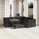 Sonata H Градински Софа Комплект 13 pcs Черно 100 x 100 x 71 cm