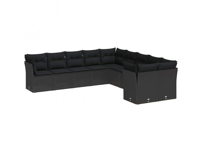 Sonata H Градински Софа Комплект 13 pcs Черно 100 x 100 x 71 cm