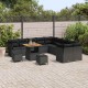 Sonata H Градински Софа Комплект 13 pcs Черно 80 x 80 x 71 cm