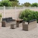 Sonata H Градински Софа Комплект с възглавница 9 pcs Сив 90 x 55 x 71 cm