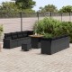 Sonata H Градински Софа Комплект 11 pcs Черно 80 x 80 x 71 cm