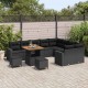 Sonata H Градински Софа Комплект 12 pcs Черно 80 x 80 x 71 cm