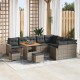 Sonata H Градински Софа Комплект 12 pcs Сив 80 x 80 x 71 cm