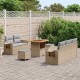 Sonata H Градински Софа Комплект с възглавница 8 pcs бежово и светлосиво