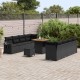 Sonata H Градински Софа Комплект 11 pcs Черно 80 x 80 x 71 cm