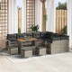 Sonata H Градински Софа Комплект 13 pcs Сив 110 x 55 x 71 см