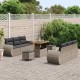 Sonata H Градински Софа Комплект с възглавница 9 pcs Сив 90 x 55 x 71 cm