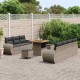 Sonata H Градински Софа Комплект 10 pcs Сив 80 x 80 x 71 cm