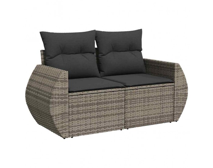 Sonata H Градински Софа Комплект 10 pcs Сив 80 x 80 x 71 cm