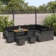 Sonata H Градински Софа Комплект 13 pcs Черно 110 x 55 x 71 см