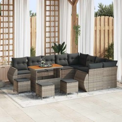Sonata H Градински Софа Комплект 13 pcs Сив 110 x 55 x 71 см - Canapele și bănci de grădină