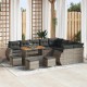 Sonata H Градински Софа Комплект 13 pcs Сив 110 x 55 x 71 см