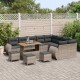 Sonata H Градински Софа Комплект 13 pcs Сив 110 x 55 x 71 см
