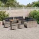 Sonata H Градински Софа Комплект 14 pcs Сив 110 x 55 x 71 см