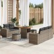 Sonata H Градински Софа Комплект с възглавница 8 pcs Сив 80 x 80 x 71 cm