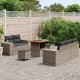 Sonata H Градински Софа Комплект с възглавница 8 pcs Сив 80 x 80 x 71 cm