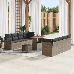 Sonata H Градински Софа Комплект 11 pcs Сив 90 x 55 x 71 cm - Canapele și bănci de grădină
