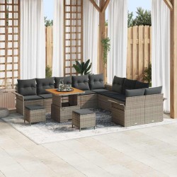 Sonata H Градински Софа Комплект 13 pcs Сив 80 x 80 x 71 cm - Canapele și bănci de grădină