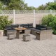 Sonata H Градински Софа Комплект 13 pcs Сив 80 x 80 x 71 cm