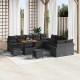 Sonata H Градински Софа Комплект 13 pcs Черно 90 x 55 x 71 cm